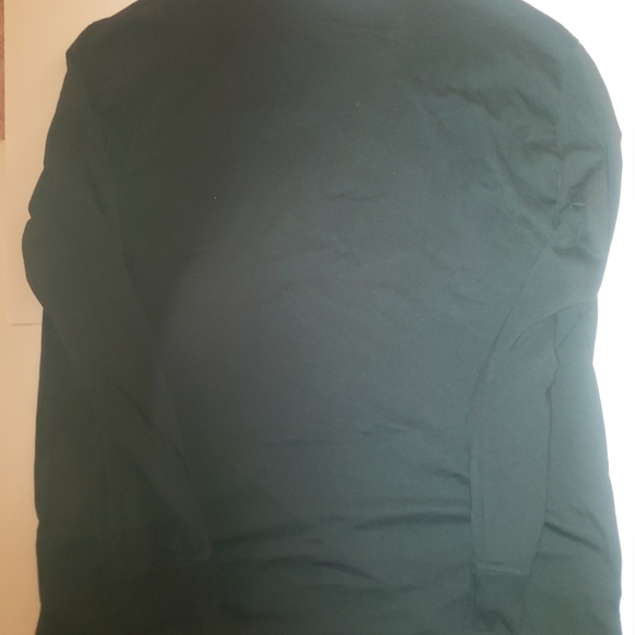 Logo Print Long Sleeve T Shirt In Black - Picture 6 of 14